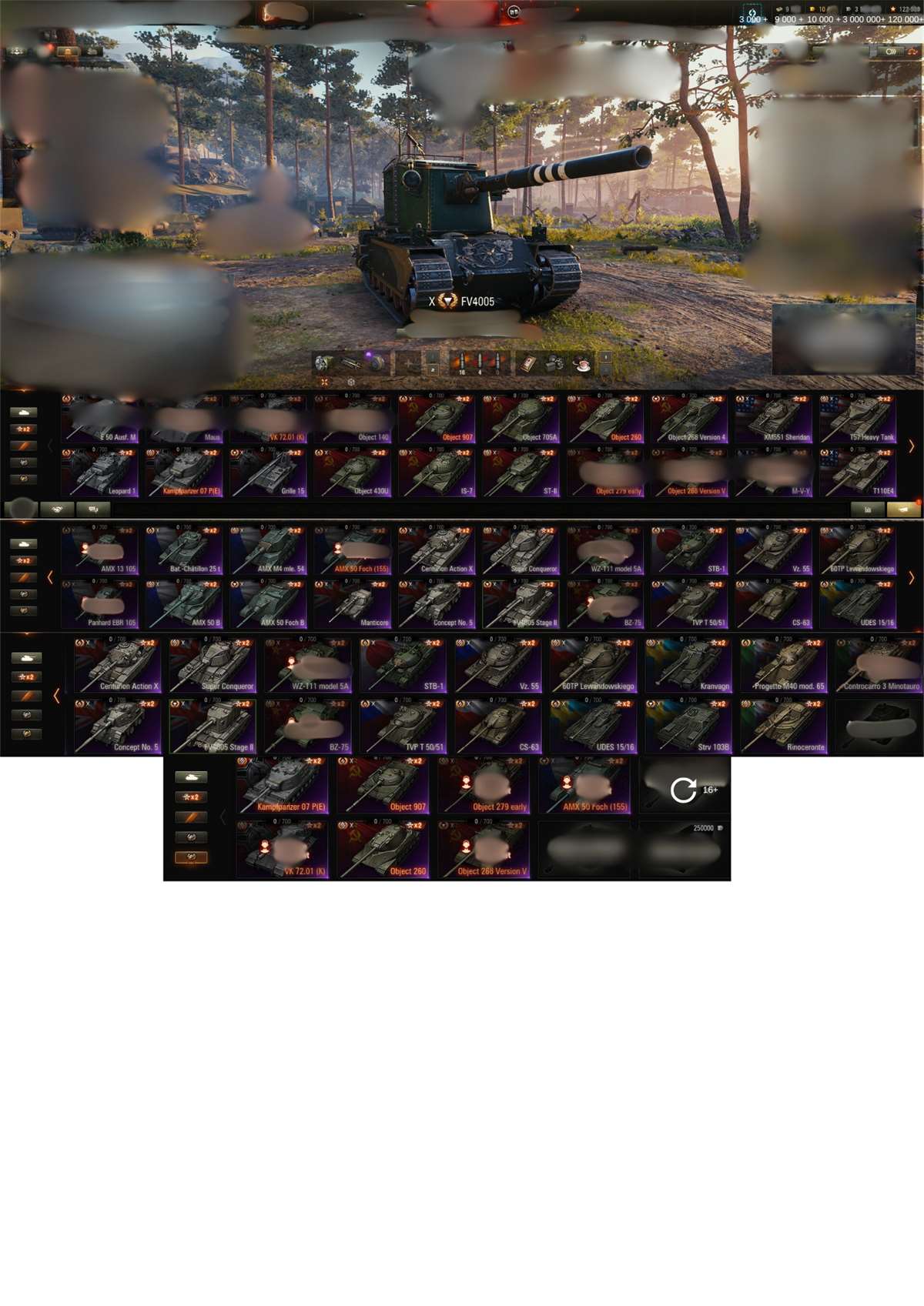 Sell world of tanks account
